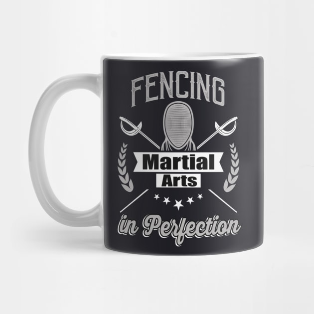 Fencing Martial Arts in Perfection Fencing Equipment by Foxxy Merch